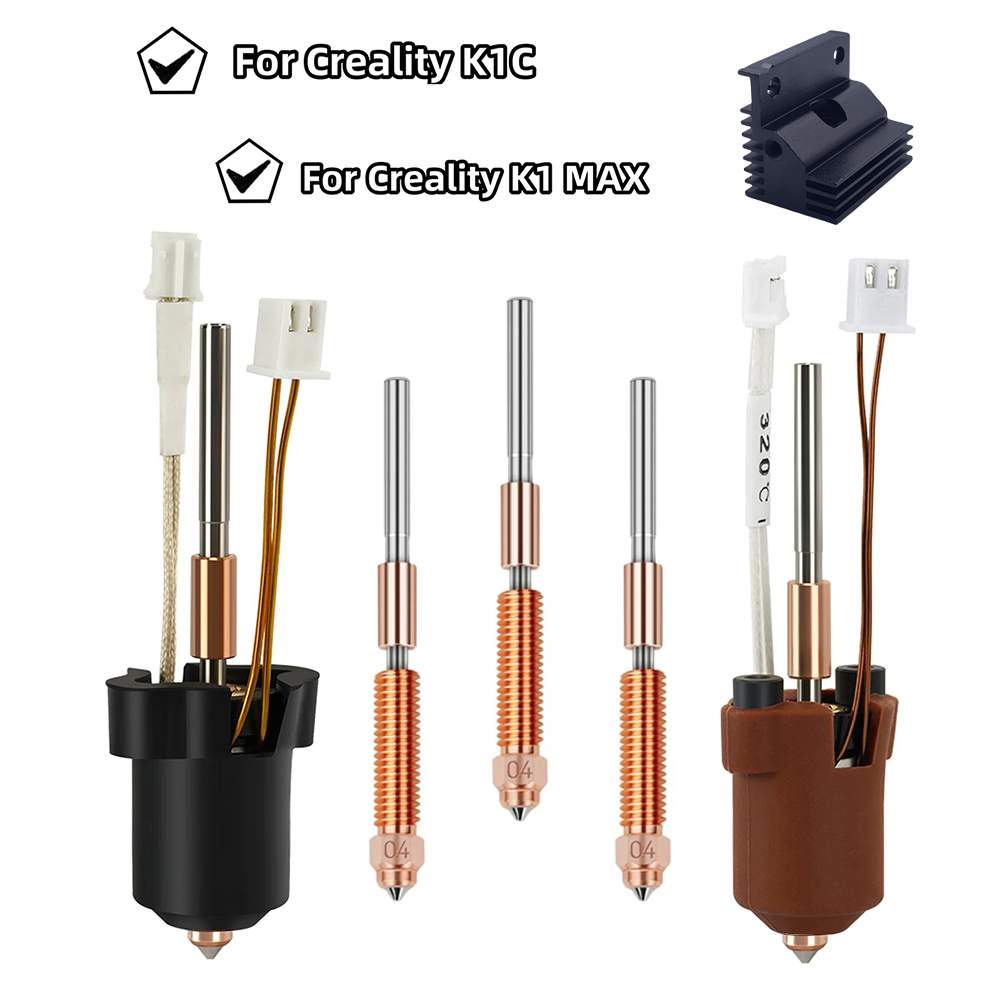 For Creality K1/K1C/K1 Max Hot - High Flow Ceramic Hotend review and price