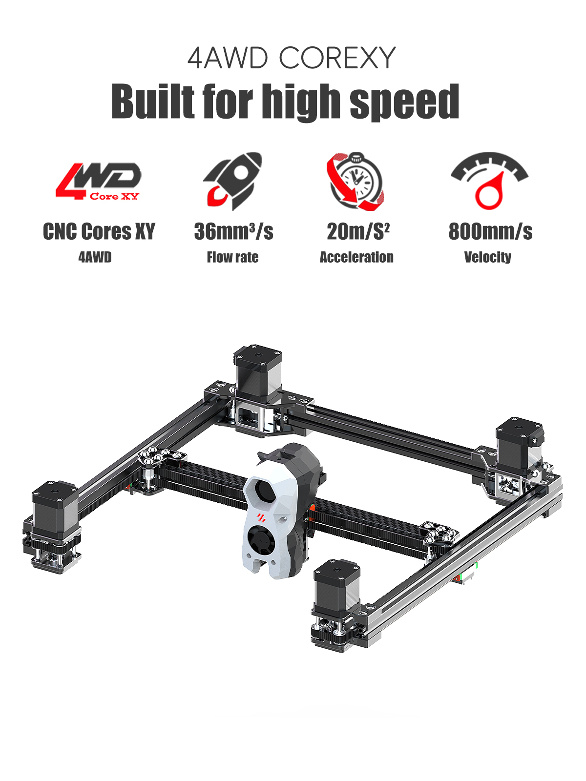 SIBOOR Voron Trident [June] 3D - Corexy 3D Printer Kit review and price