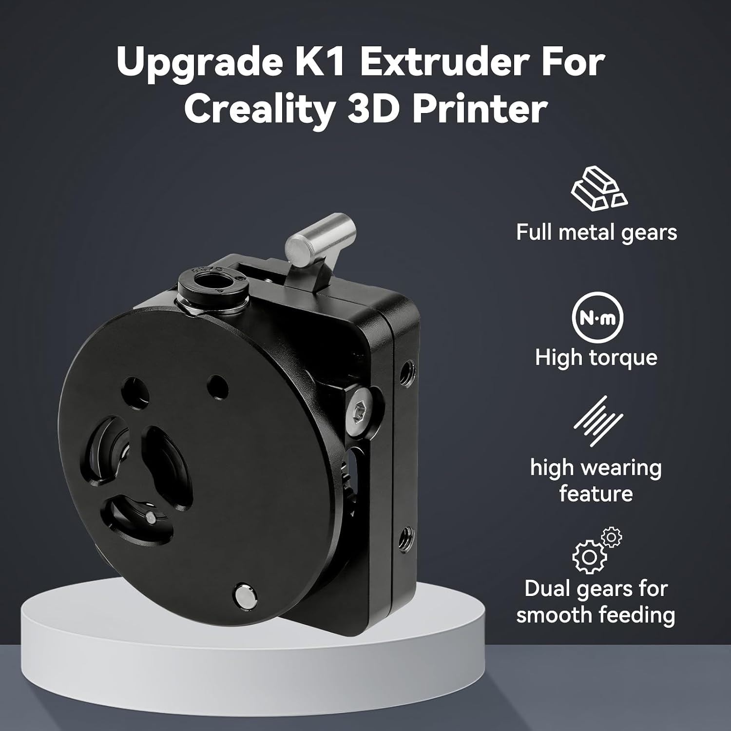 K1/K1 Max/K1C/K1 SE Extruder,  - Direct Drive Dual Gear Extruder High Speed review and price