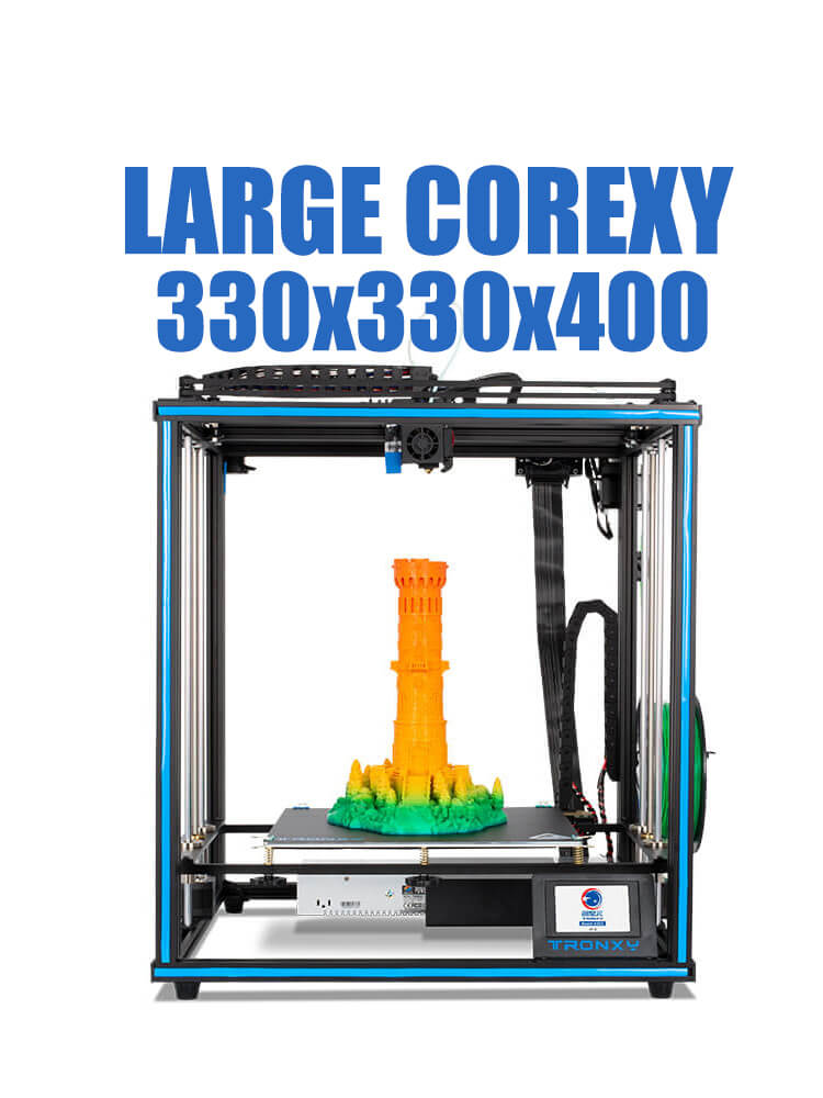 Big Sale Tronxy XY-2 PRO X5SA  - Corexy 3D Printer Kit review and price